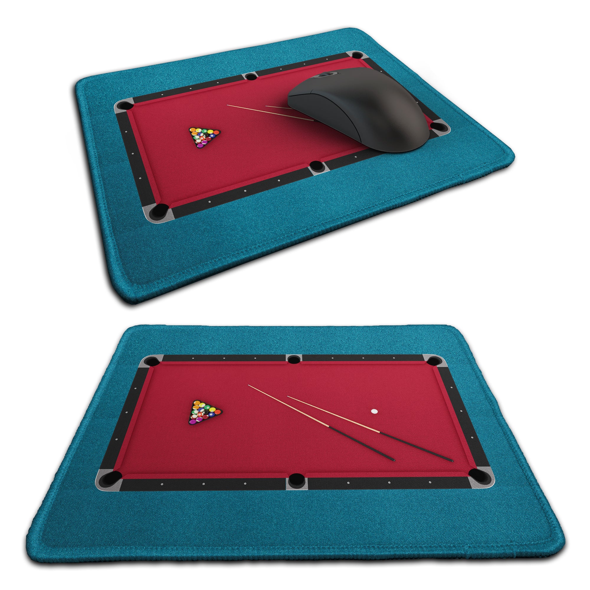 Sports & Games Rubber Non-slip Computer PC Mousemat - Premium Stitched