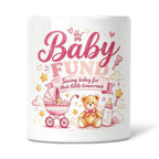 Baby Fund (Pink Design) - Saving Today For Their Little Tomorrows Ceramic Money Box