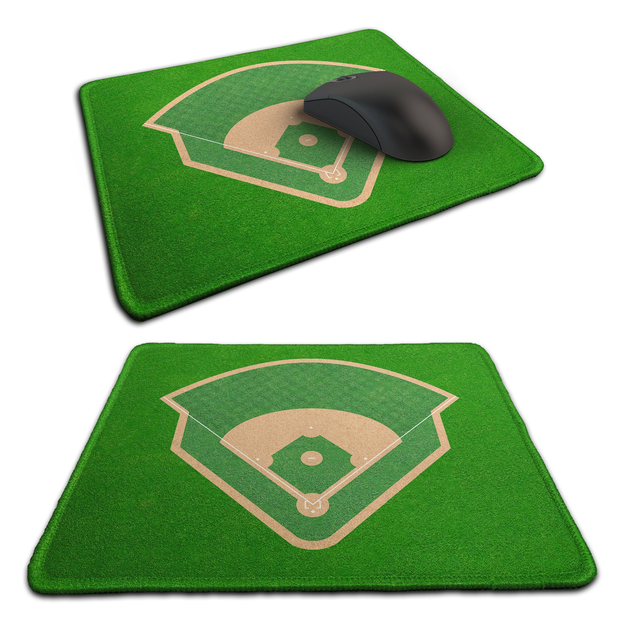 Sports & Games Rubber Non-slip Computer PC Mousemat - Premium Stitched