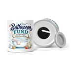 Bathroom Fund - Saving Today For A Luxury Soak Sanctuary Ceramic Money Box
