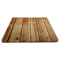 Cabin Wall Wood Rubber Non-slip Computer PC Mousemat - Premium Stitched