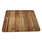Cabin Wall Wood Rubber Non-slip Computer PC Mousemat - Standard