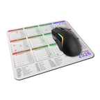 Calendar & Holidays 2026 Rubber Non-slip Computer PC Mousemat - Standard