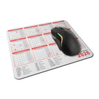 Calendar & Holidays 2026 Rubber Non-slip Computer PC Mousemat - Standard