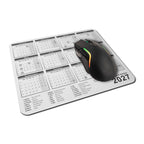 Calendar & Holidays 2027 Rubber Non-slip Computer PC Mousemat - Standard