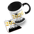 Congratulations on your Graduation Class of 2026 (Relation) Ceramic Mug With High-Gloss Coaster