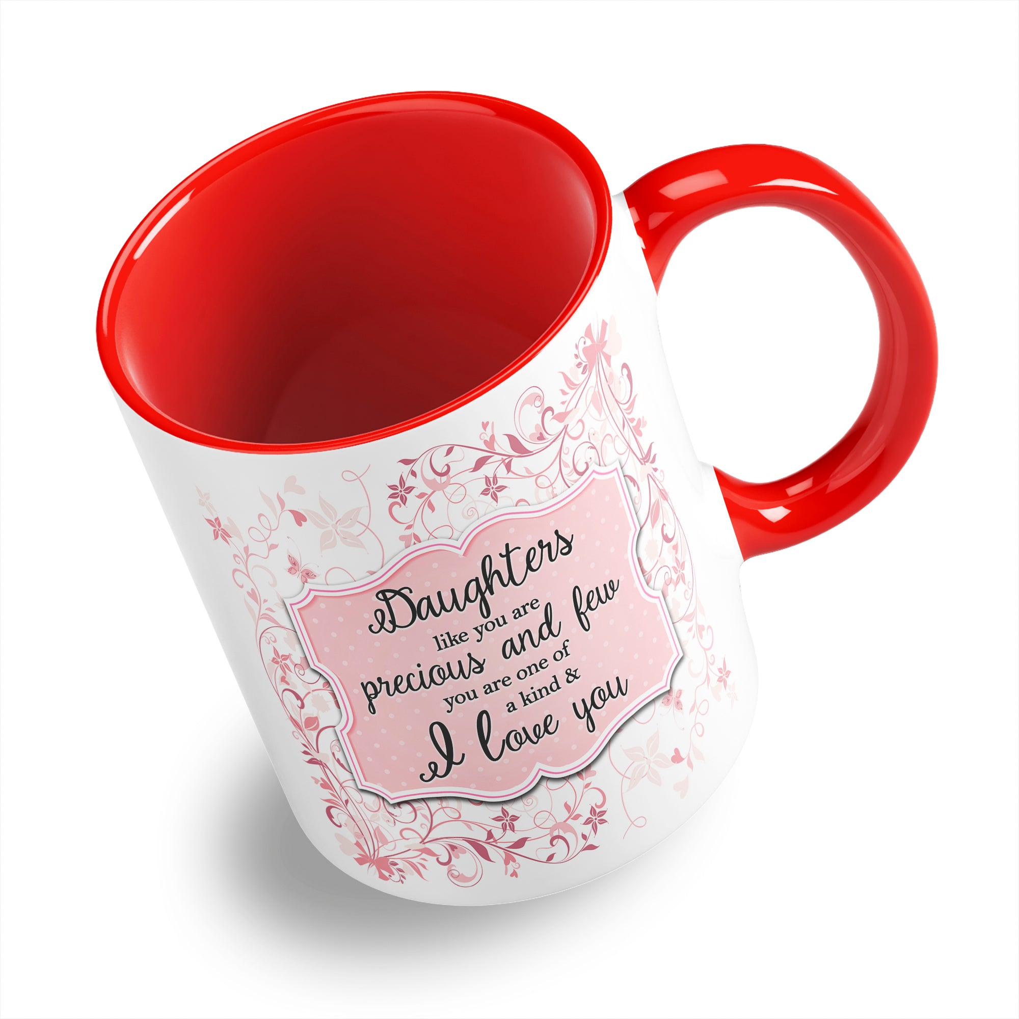 You Are One Of A Kind I Love You (Relation) Floral Ceramic Coffee / Tea Mug