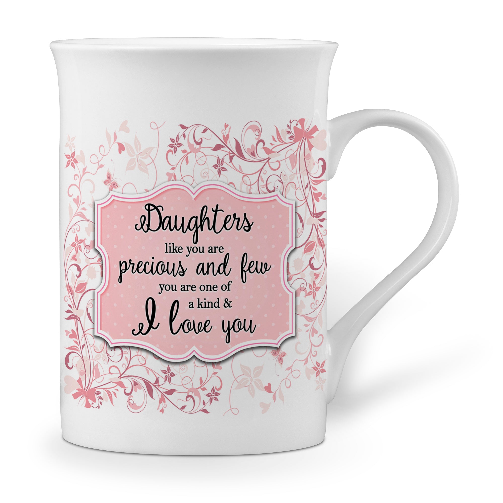 You Are One Of A Kind I Love You (Relation) Floral Windsor Bone China Mug