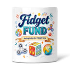 Fidget Fund - Saving Today For Fidget Toys Ceramic Money Box