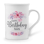 Floral Happy Birthday (Relation) Love Windsor Bone China Mug