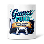 Games Fund - Saving Today For Game Night Ceramic Money Box