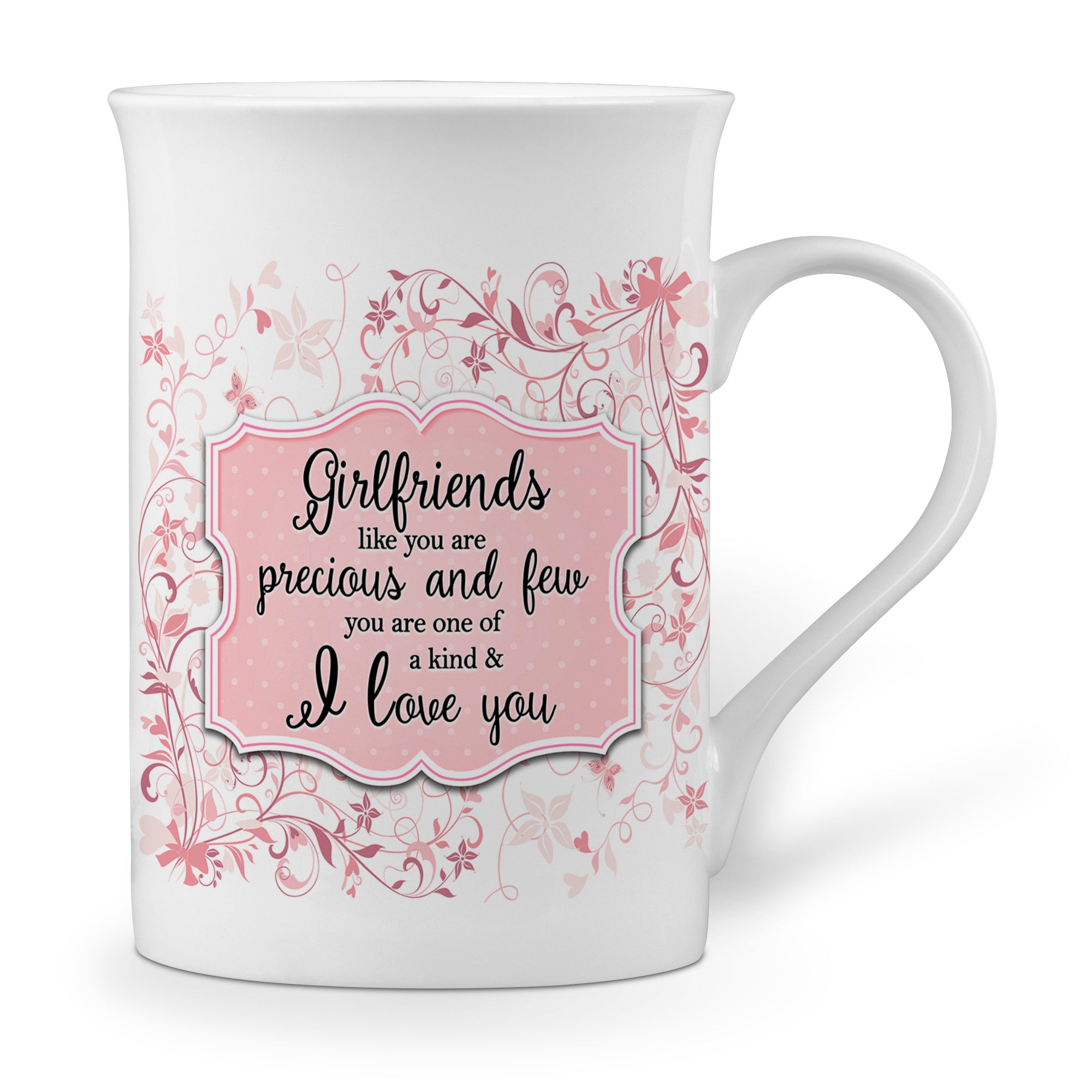 You Are One Of A Kind I Love You (Relation) Floral Windsor Bone China Mug
