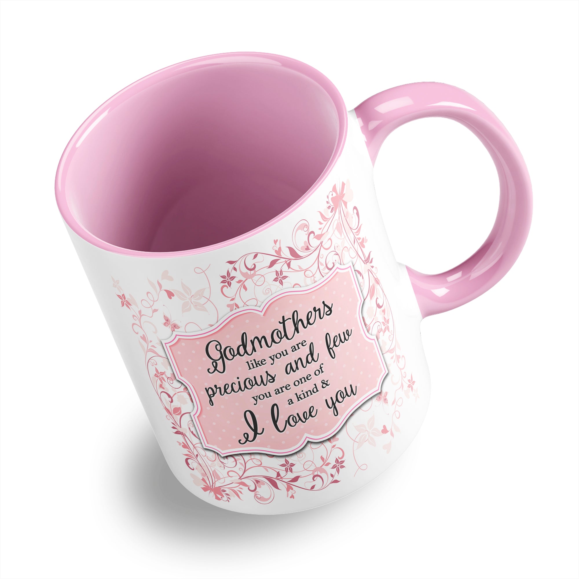 You Are One Of A Kind I Love You (Relation) Floral Ceramic Coffee / Tea Mug