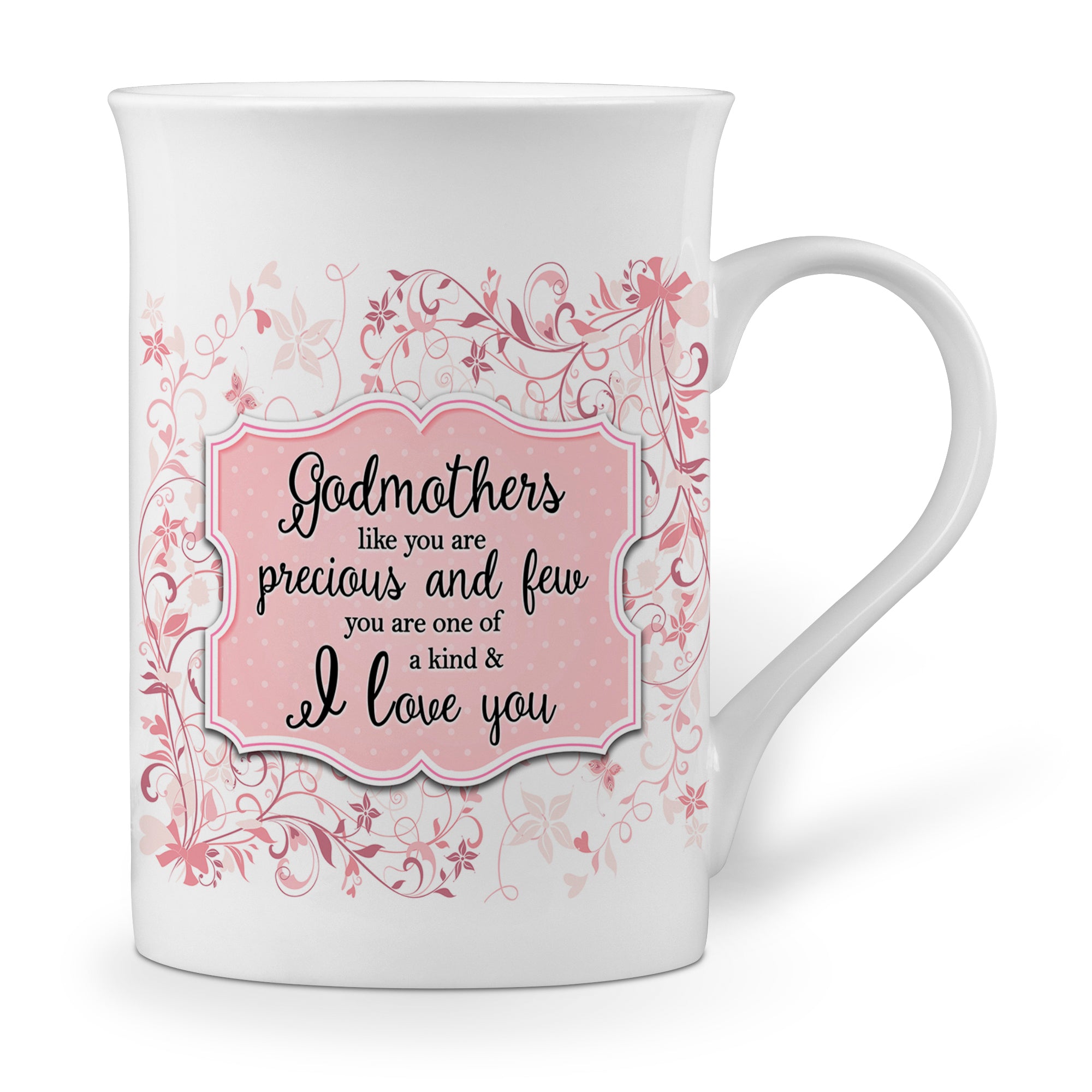 You Are One Of A Kind I Love You (Relation) Floral Windsor Bone China Mug