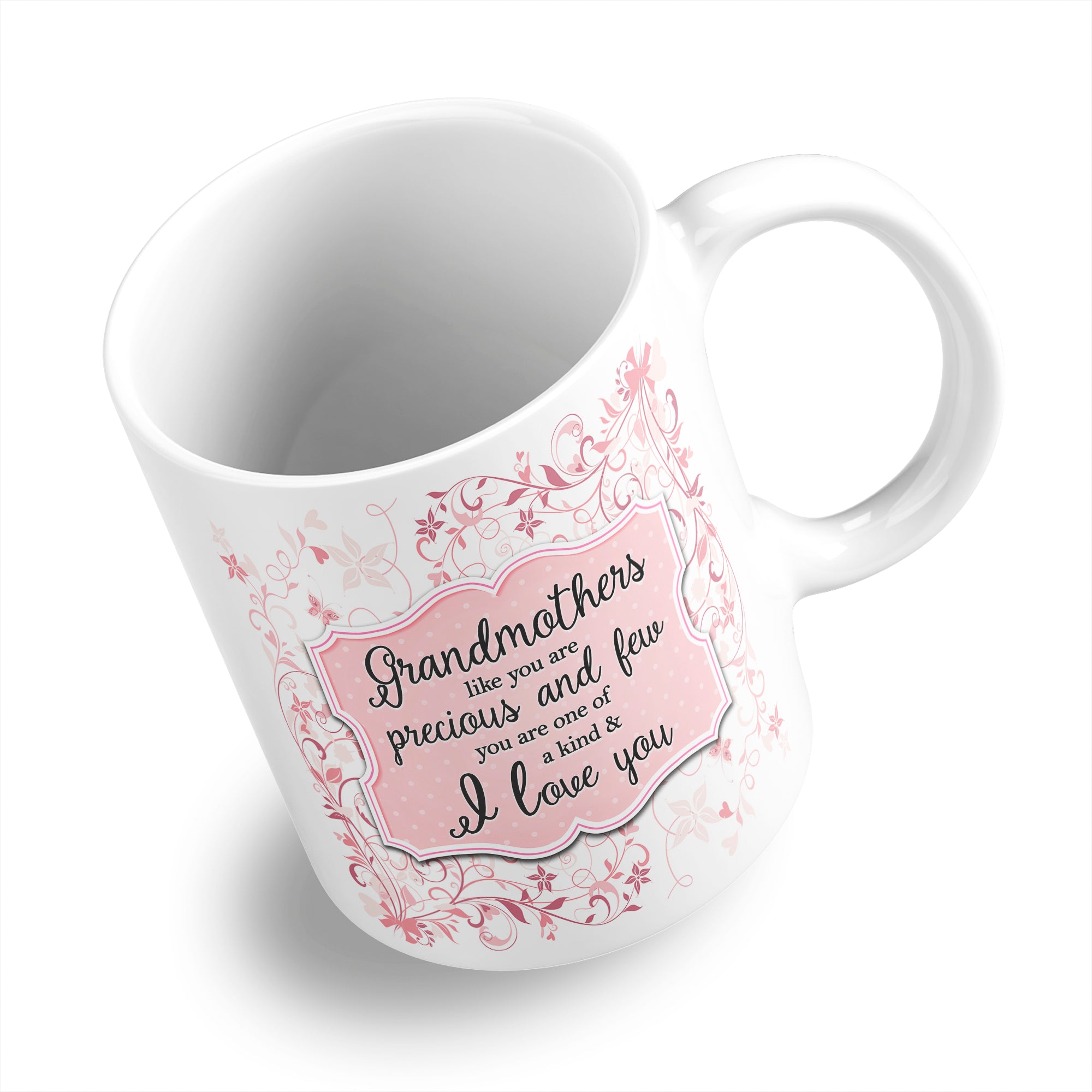 You Are One Of A Kind I Love You (Relation) Floral Ceramic Coffee / Tea Mug