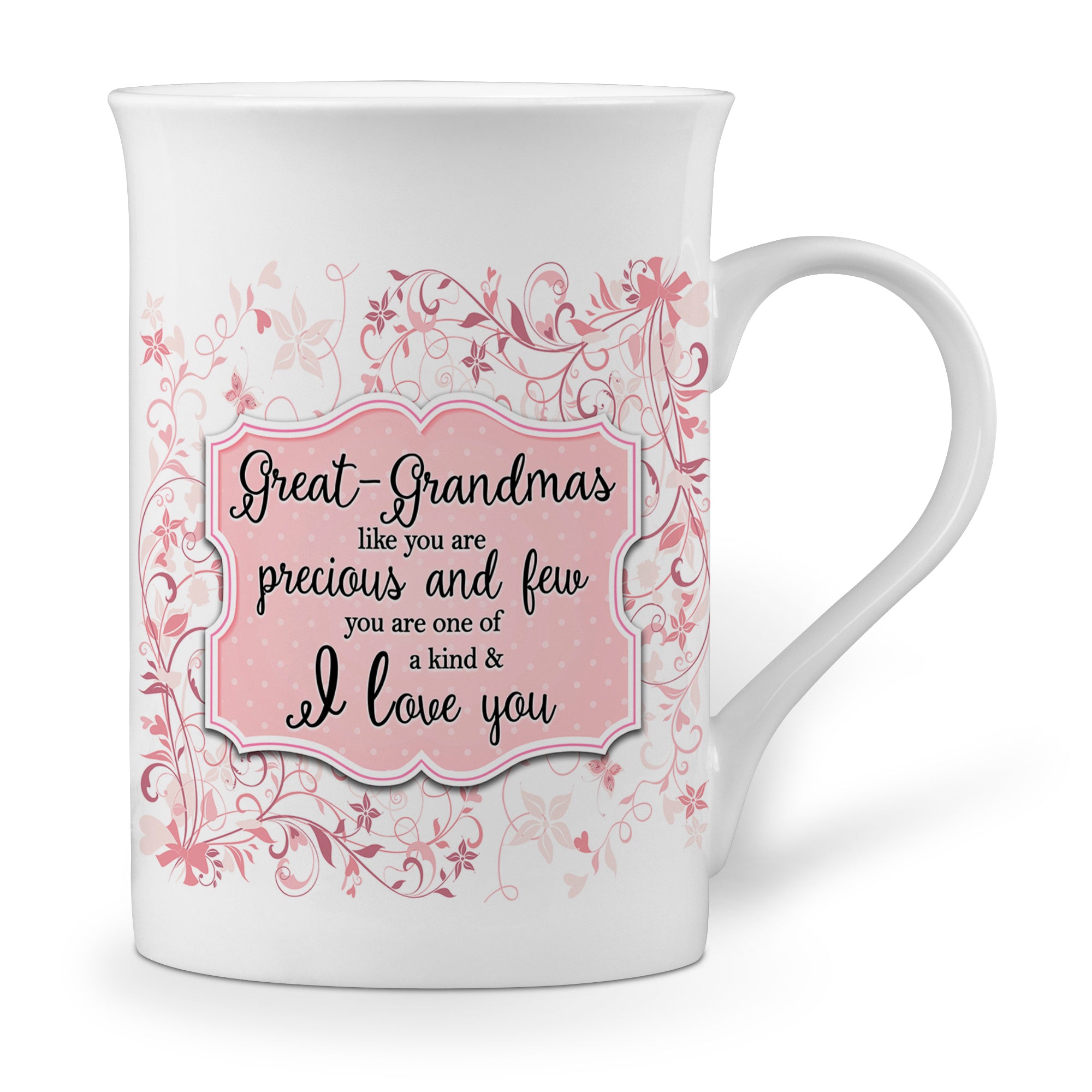 You Are One Of A Kind I Love You (Relation) Floral Windsor Bone China Mug