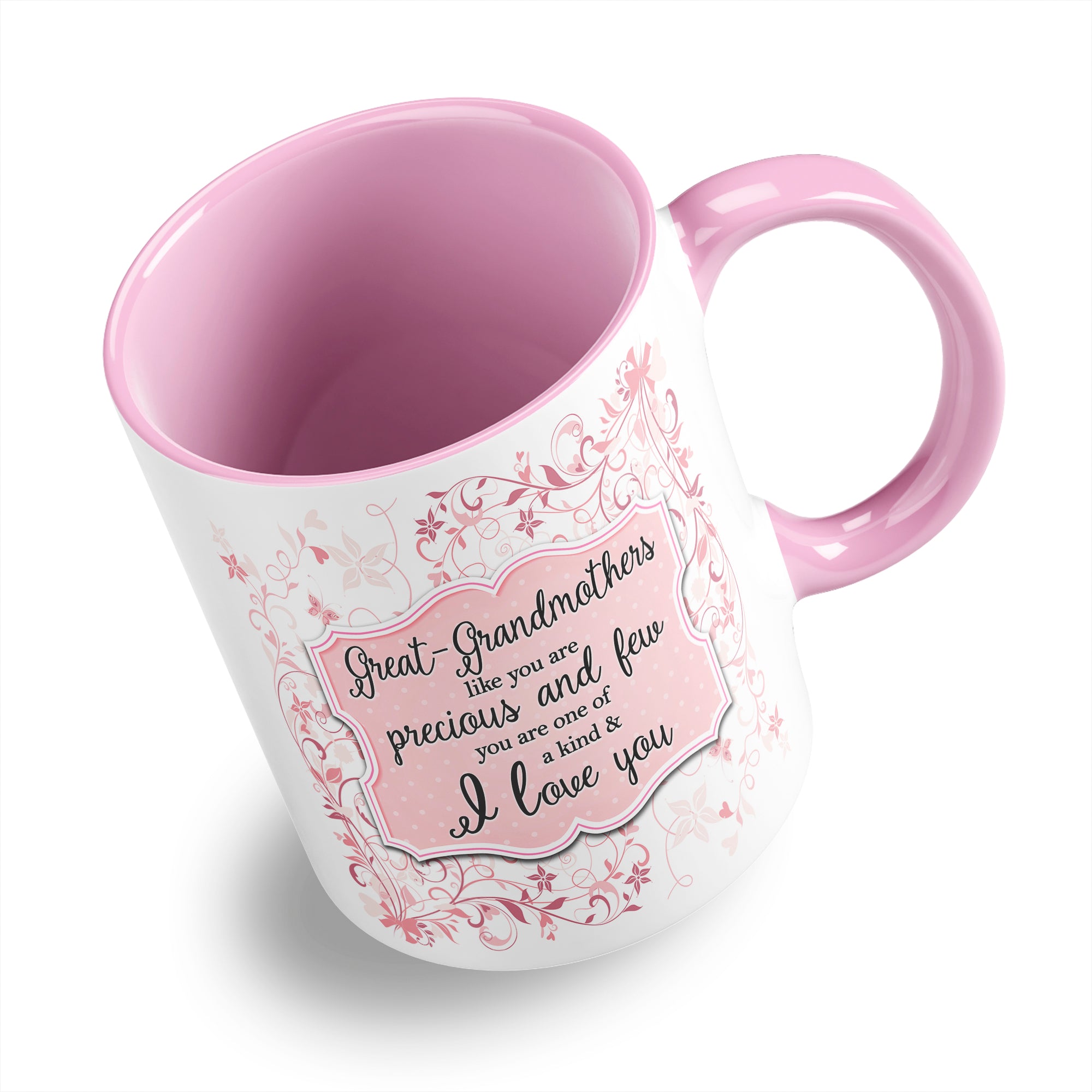 You Are One Of A Kind I Love You (Relation) Floral Ceramic Coffee / Tea Mug
