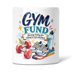 Gym Fund - Saving Today For Strength And Progress Ceramic Money Box