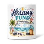 Holiday Fund - Saving Today For Sunny Days And New Adventures Ceramic Money Box