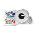 Holiday Shopping Fund - Saving Today For The Festive Finds Ceramic Money Box