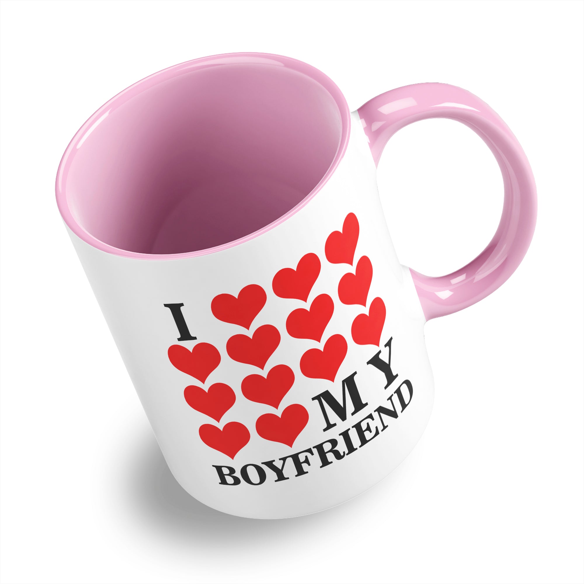 I Love My (Hearts Design) Ceramic Coffee / Tea Mug