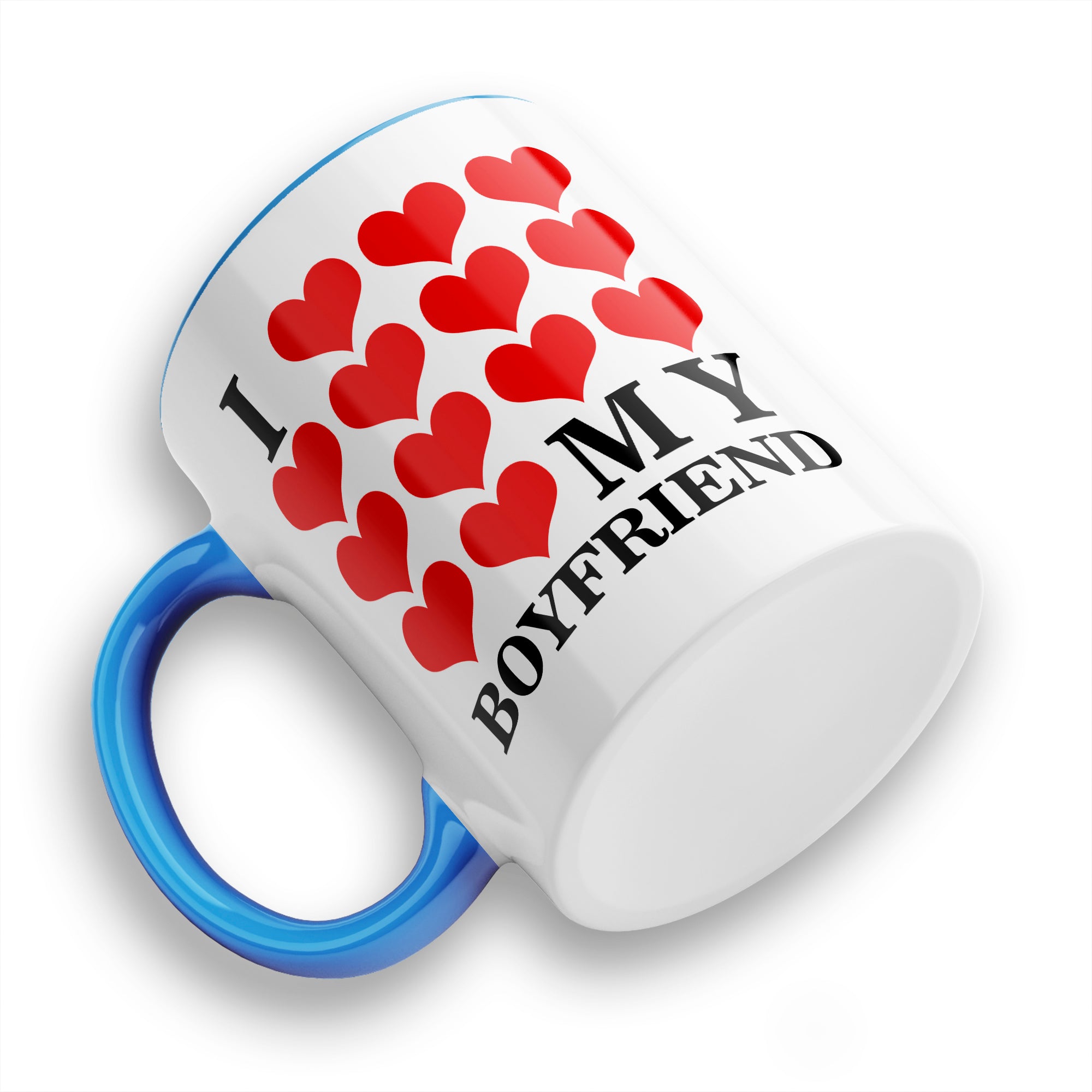 I Love My (Hearts Design) Ceramic Coffee / Tea Mug