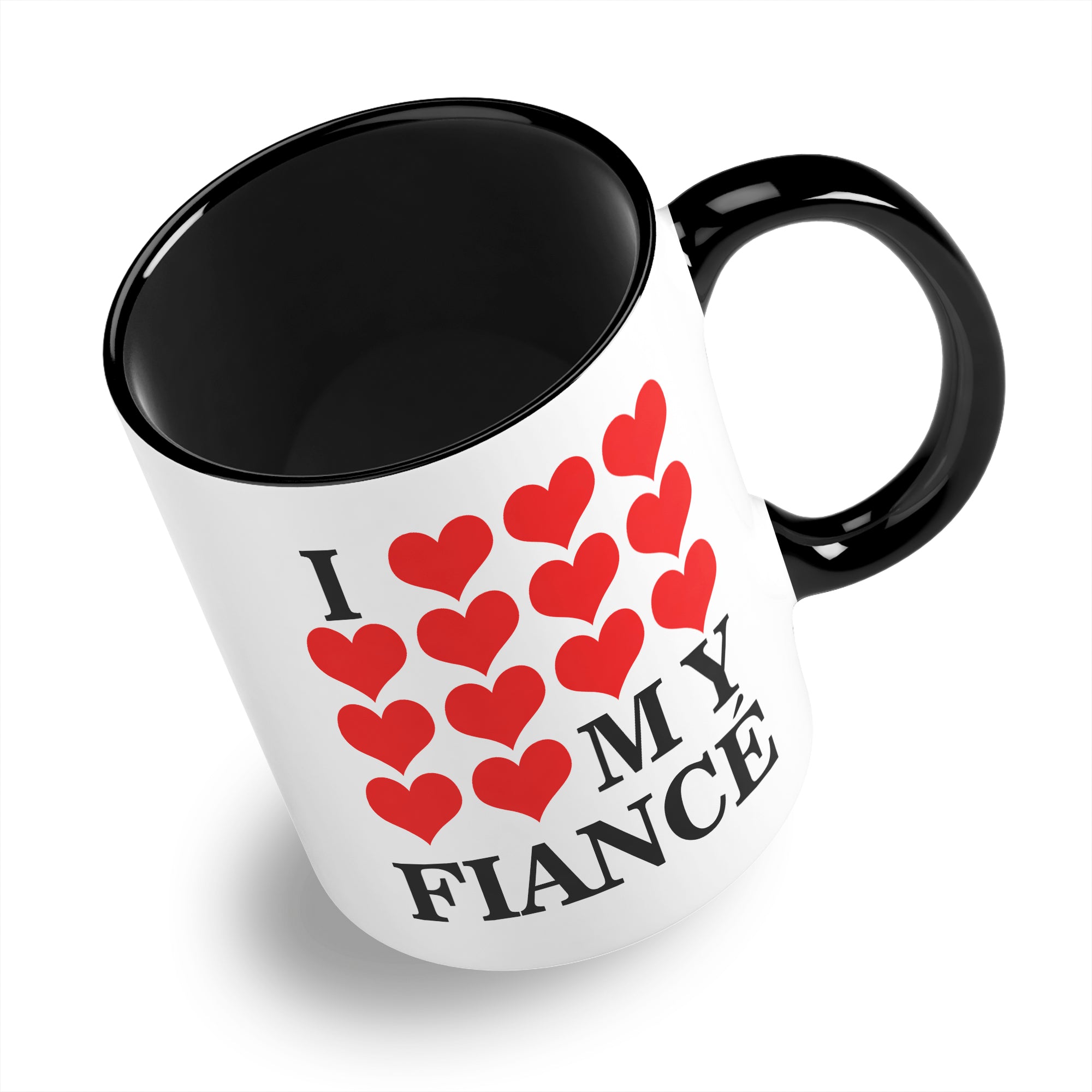 I Love My (Hearts Design) Ceramic Coffee / Tea Mug