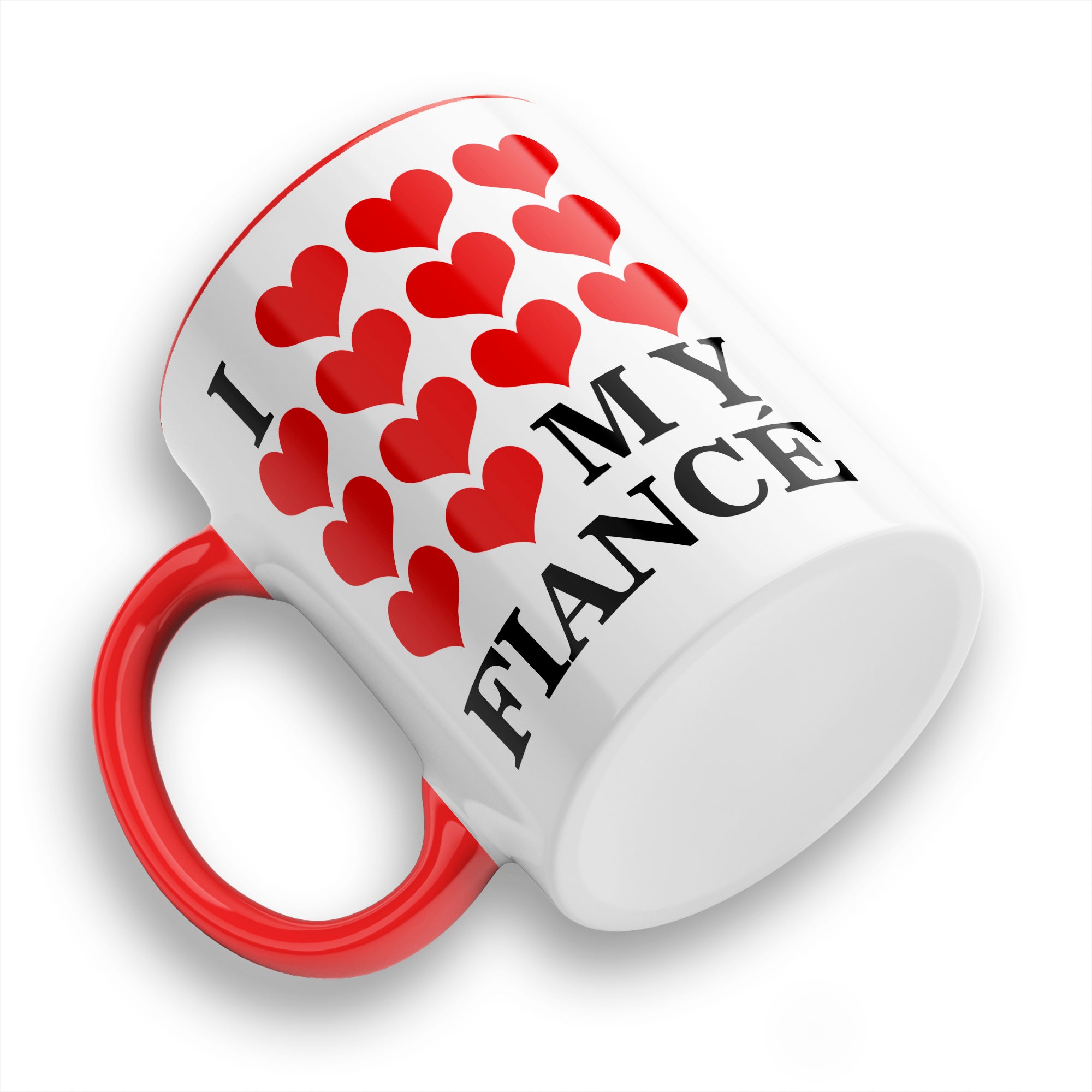 I Love My (Hearts Design) Ceramic Coffee / Tea Mug
