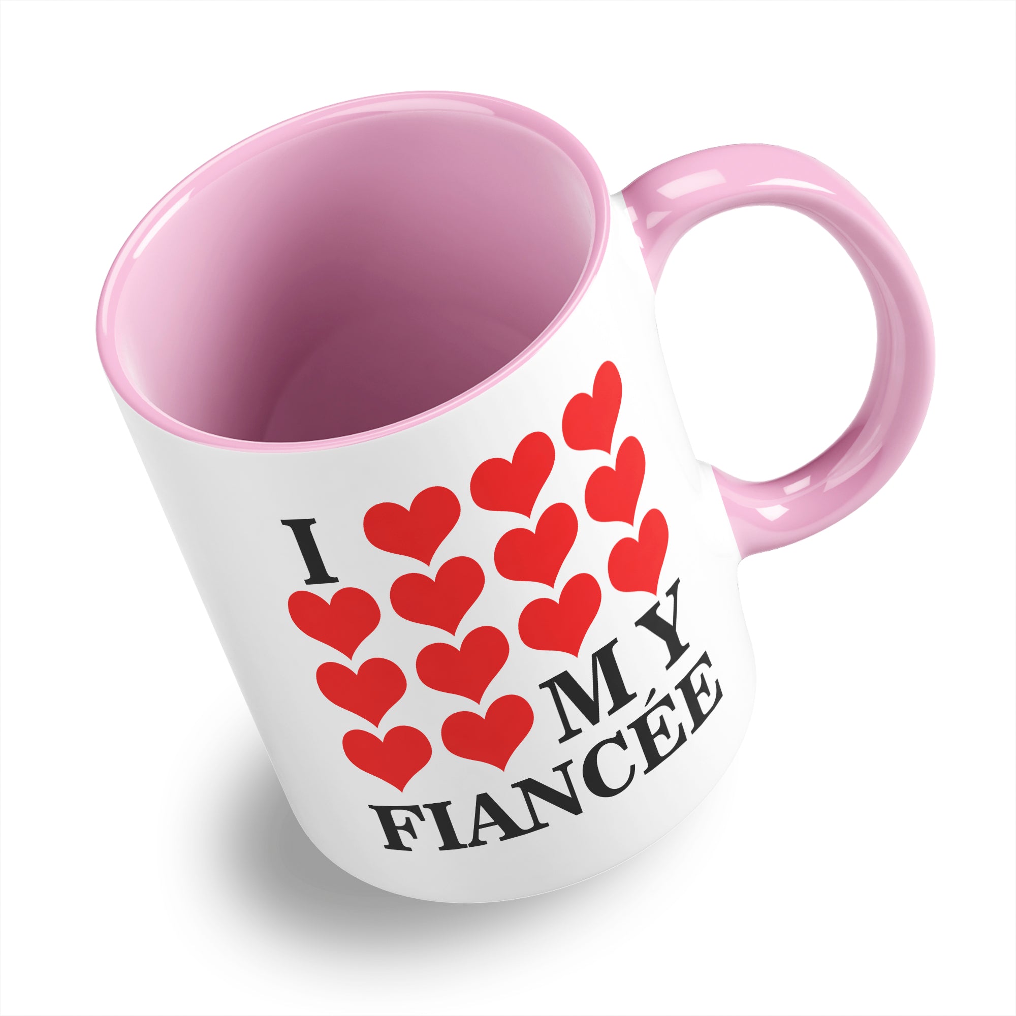 I Love My (Hearts Design) Ceramic Coffee / Tea Mug