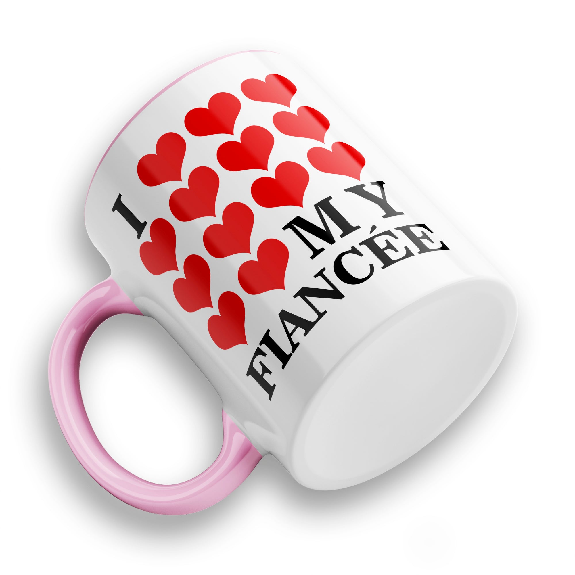 I Love My (Hearts Design) Ceramic Coffee / Tea Mug
