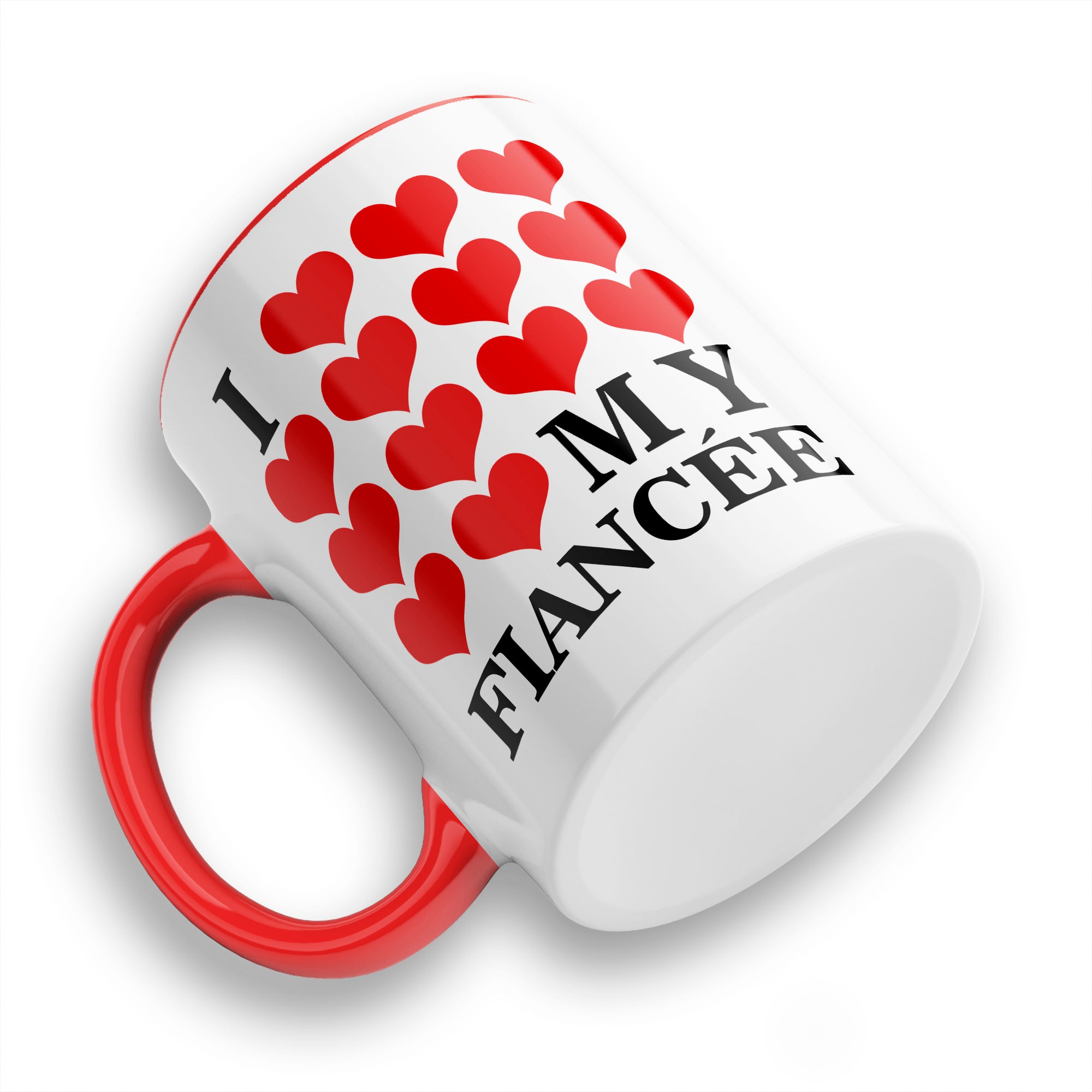 I Love My (Hearts Design) Ceramic Coffee / Tea Mug