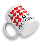 I Love My (Hearts Design) Ceramic Coffee / Tea Mug