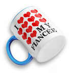 I Love My (Hearts Design) Ceramic Coffee / Tea Mug