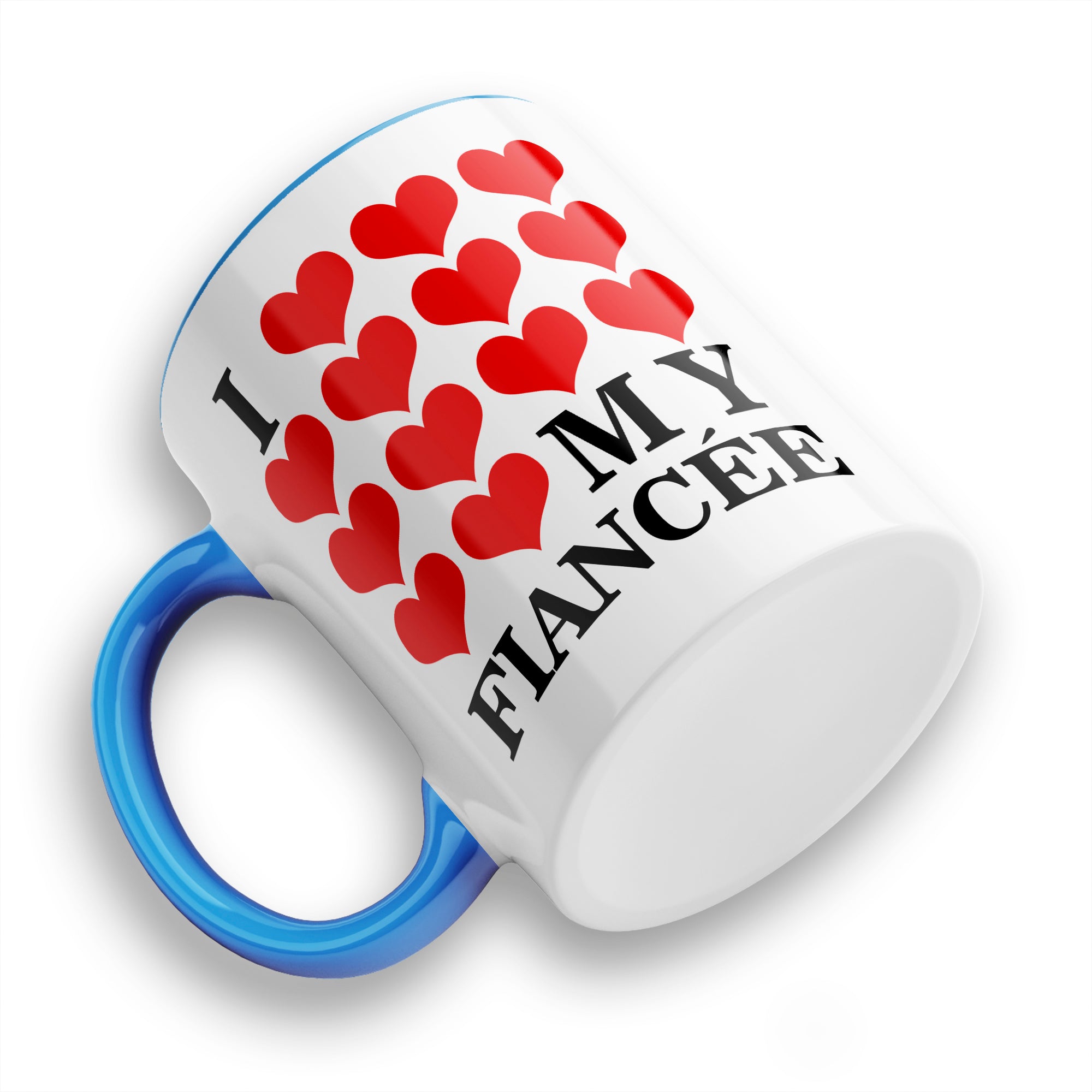 I Love My (Hearts Design) Ceramic Coffee / Tea Mug