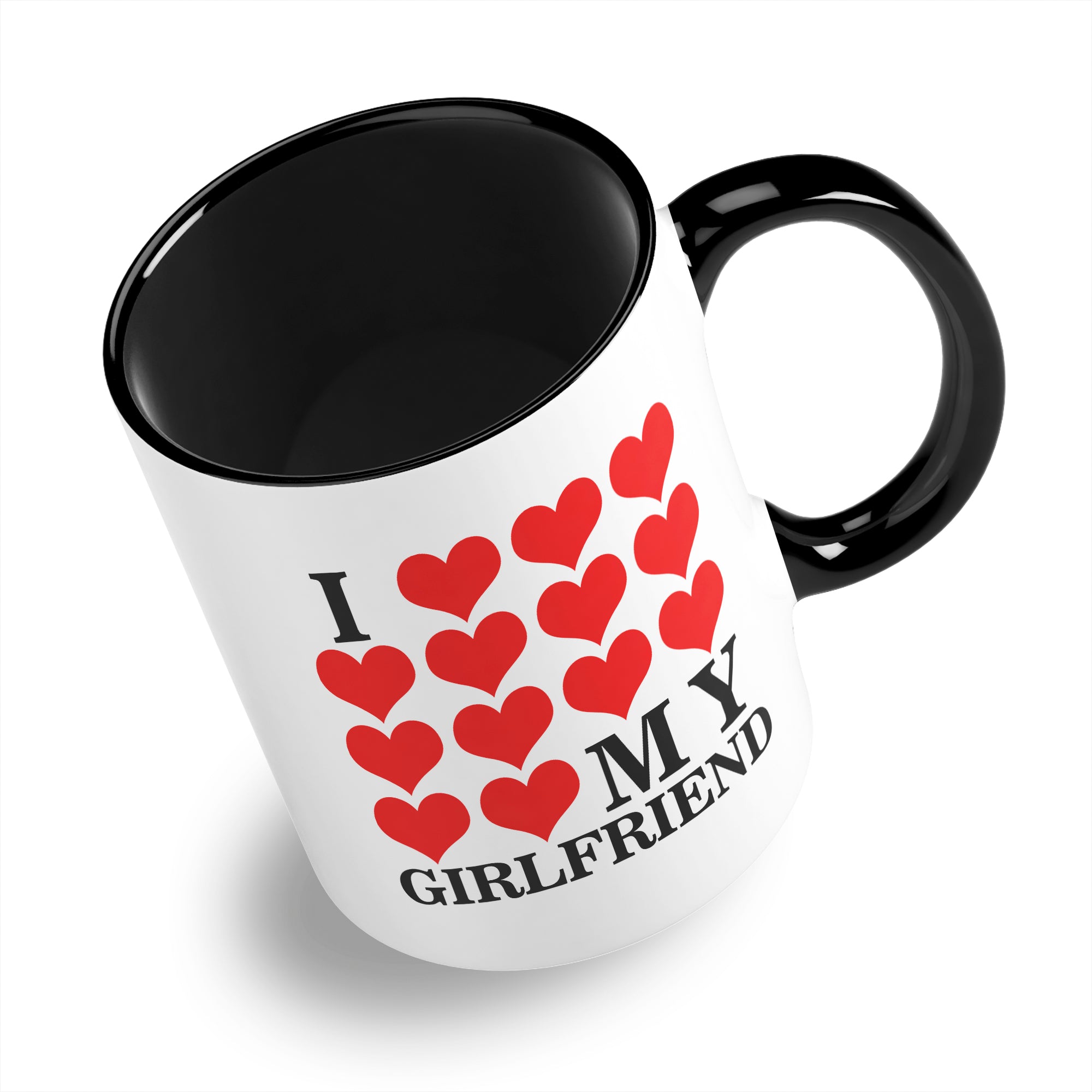 I Love My (Hearts Design) Ceramic Coffee / Tea Mug