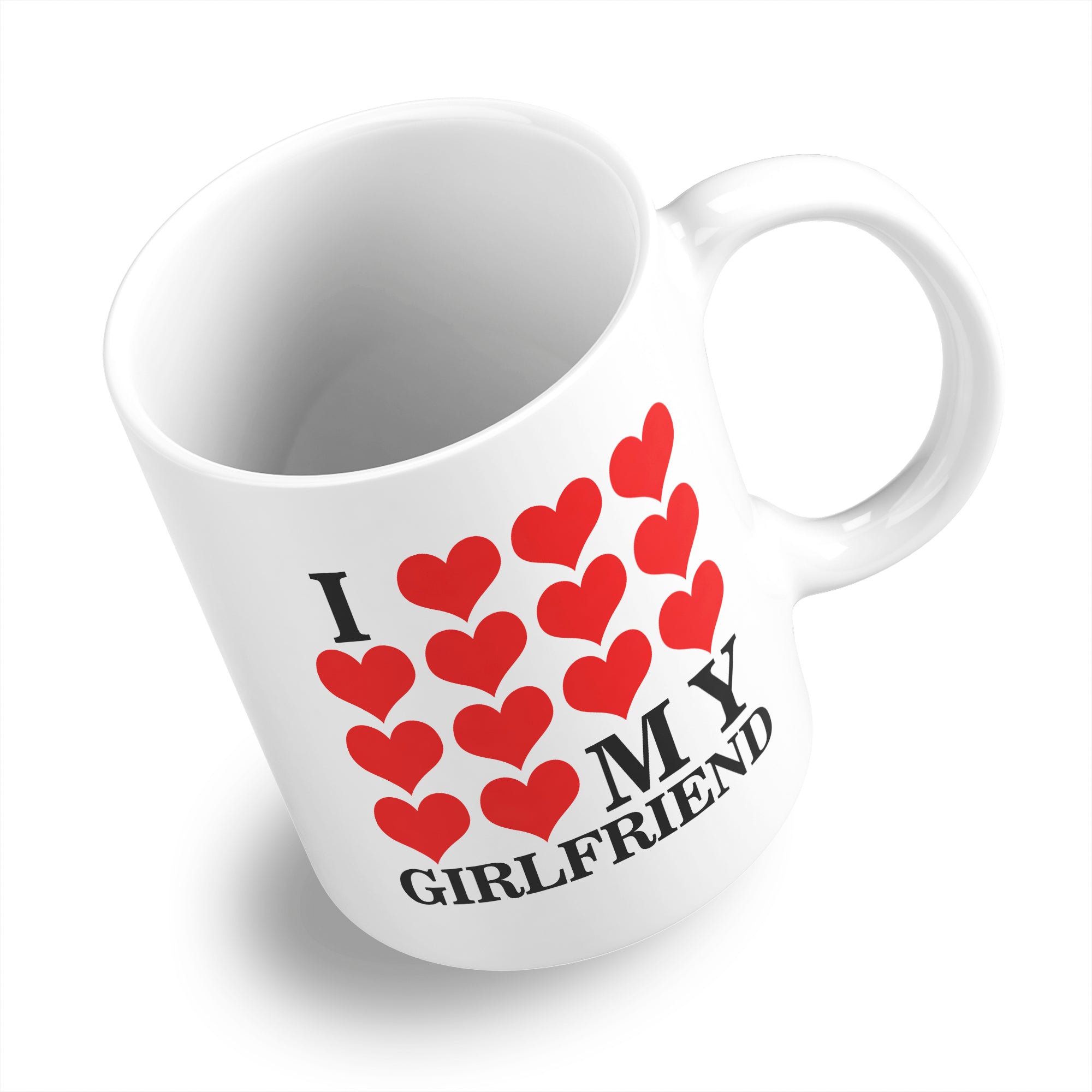 I Love My (Hearts Design) Ceramic Coffee / Tea Mug