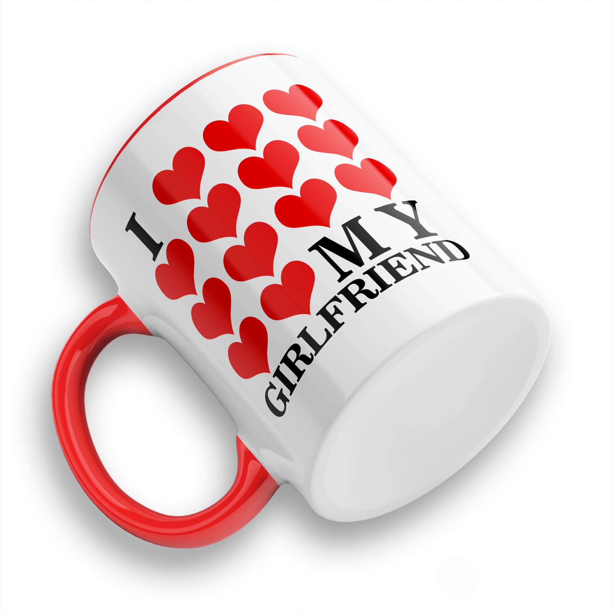 I Love My (Hearts Design) Ceramic Coffee / Tea Mug