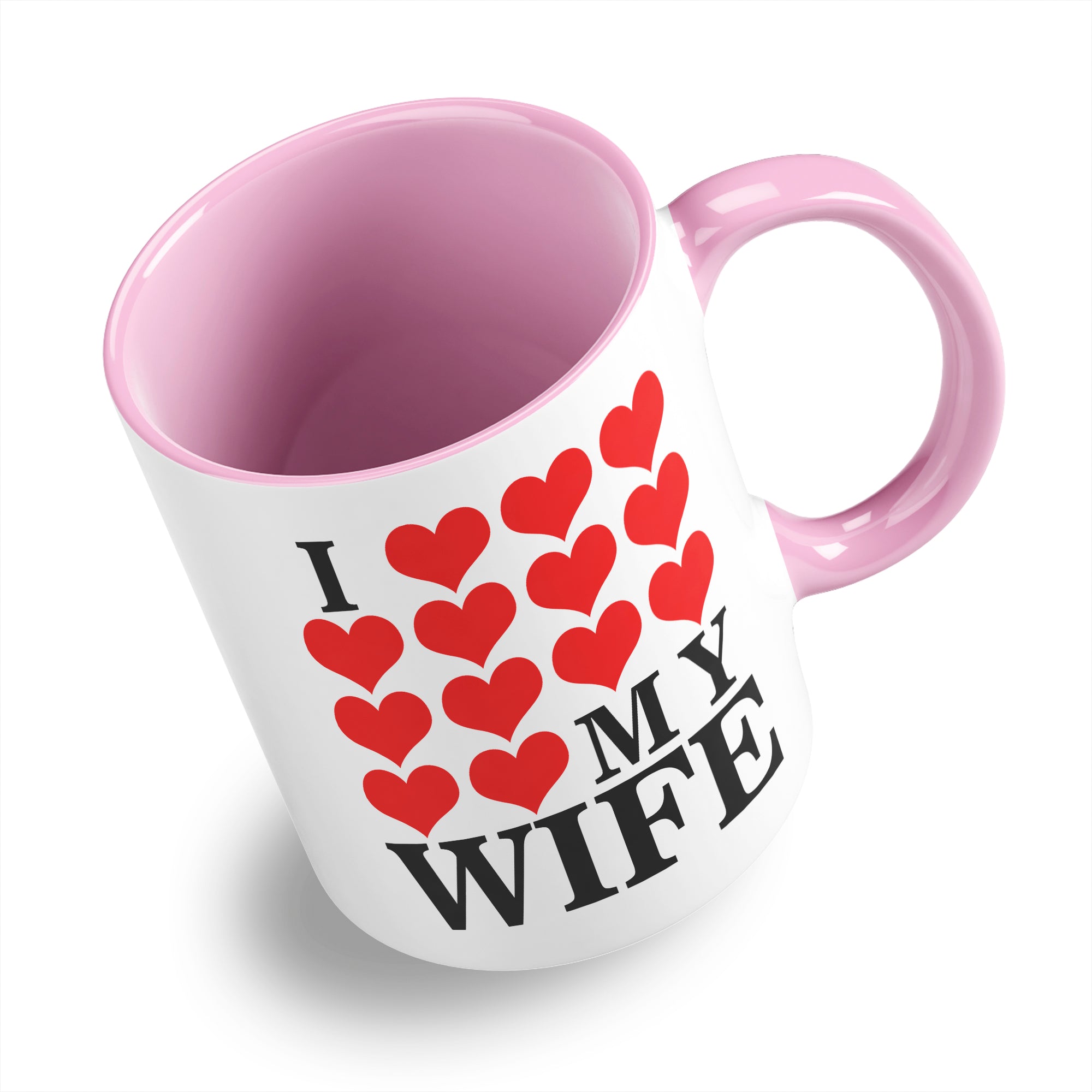 I Love My (Hearts Design) Ceramic Coffee / Tea Mug