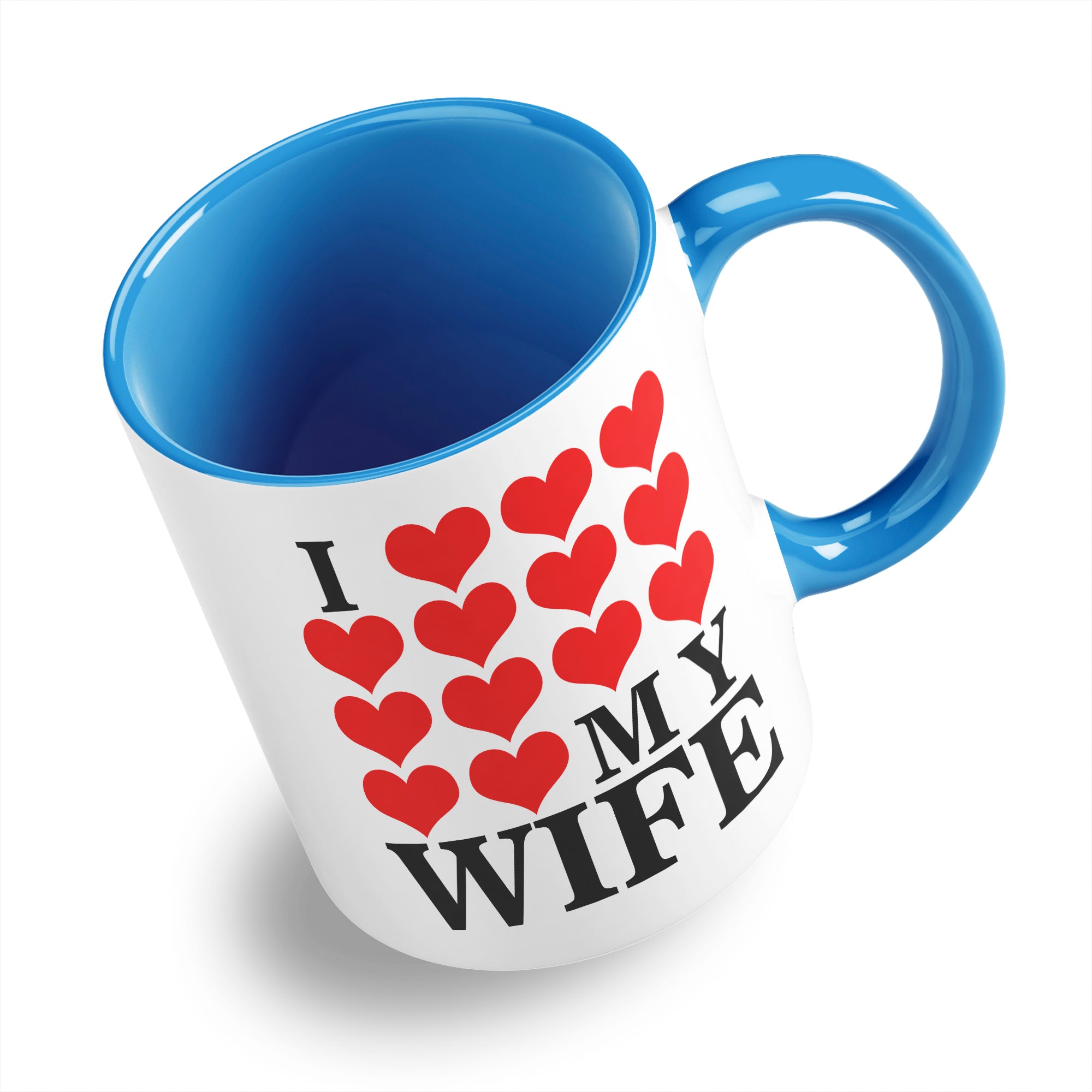 I Love My (Hearts Design) Ceramic Coffee / Tea Mug