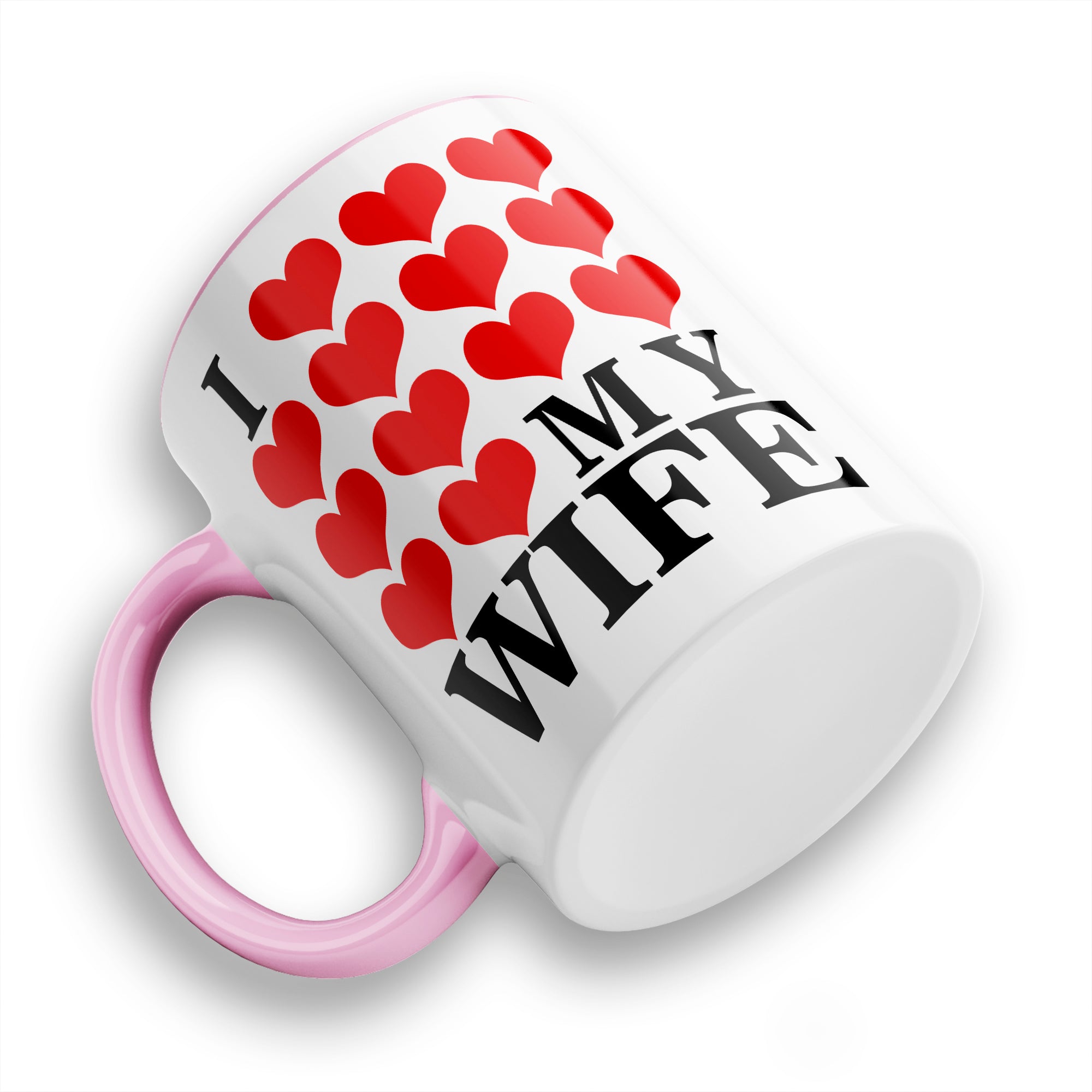 I Love My (Hearts Design) Ceramic Coffee / Tea Mug