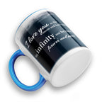 I Love You To The Moon And Back Again Ceramic Coffee / Tea Mug