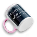 I Love You To The Moon And Back Again Ceramic Coffee / Tea Mug