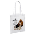 Keep Calm And Hug An Animal (Various) White Reusable Shopper Tote Bag