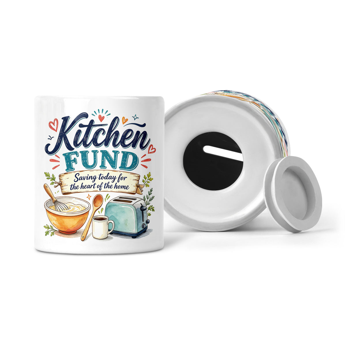Kitchen Fund - Saving Today For The Heart Of The Home Ceramic Money Box