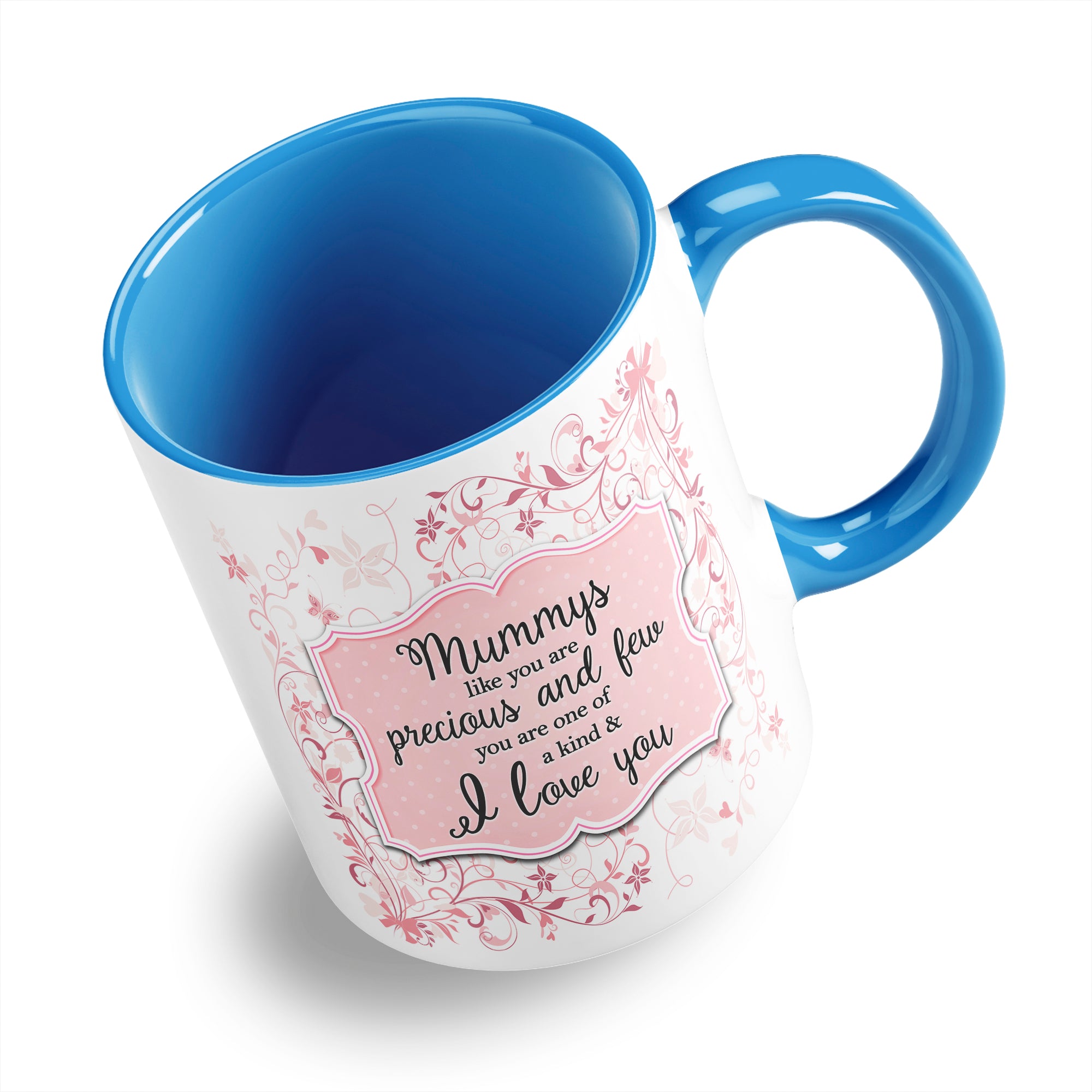 You Are One Of A Kind I Love You (Relation) Floral Ceramic Coffee / Tea Mug