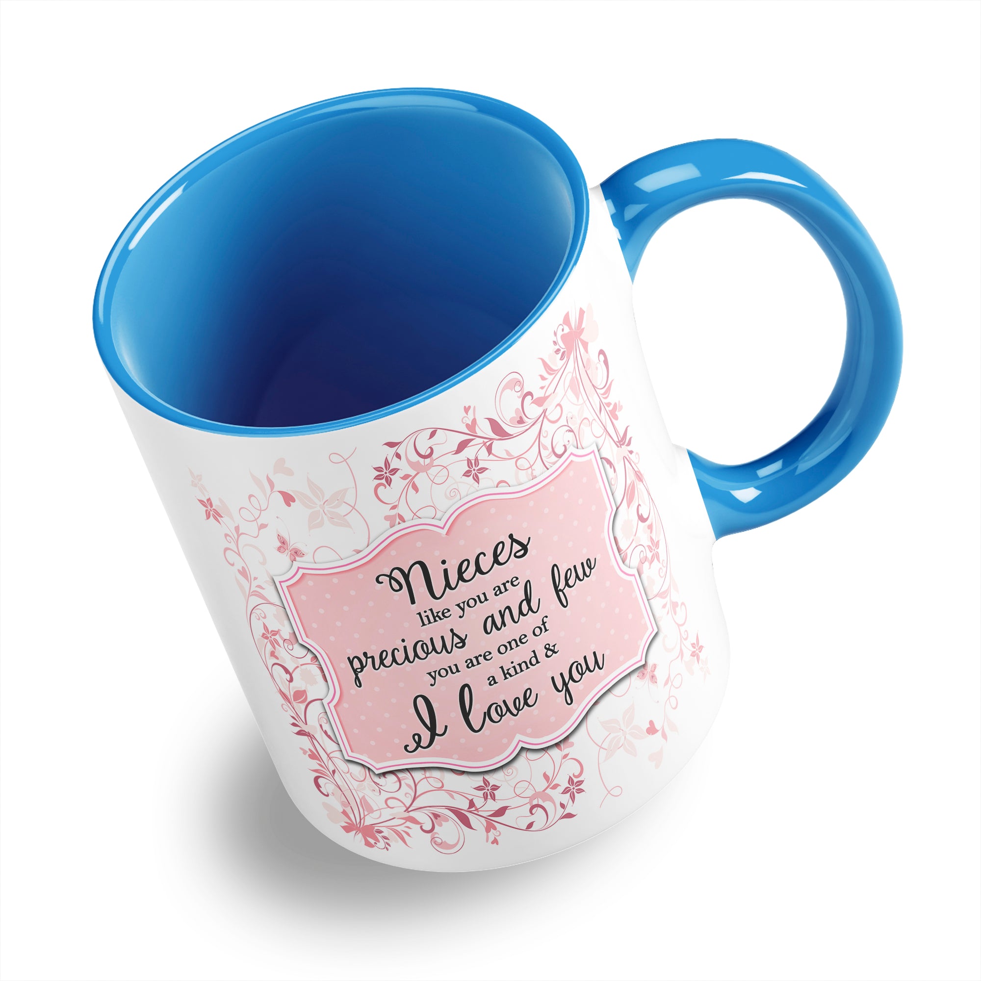 You Are One Of A Kind I Love You (Relation) Floral Ceramic Coffee / Tea Mug