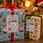 Personalised Santa Delivery North Pole Priority Mail 6x4 Sticky Labels