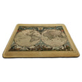 Old World Map Rubber Non-slip Computer PC Mousemat - Premium Stitched