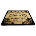 Ouija Board Rubber Non-slip Computer PC Mousemat - Premium Stitched