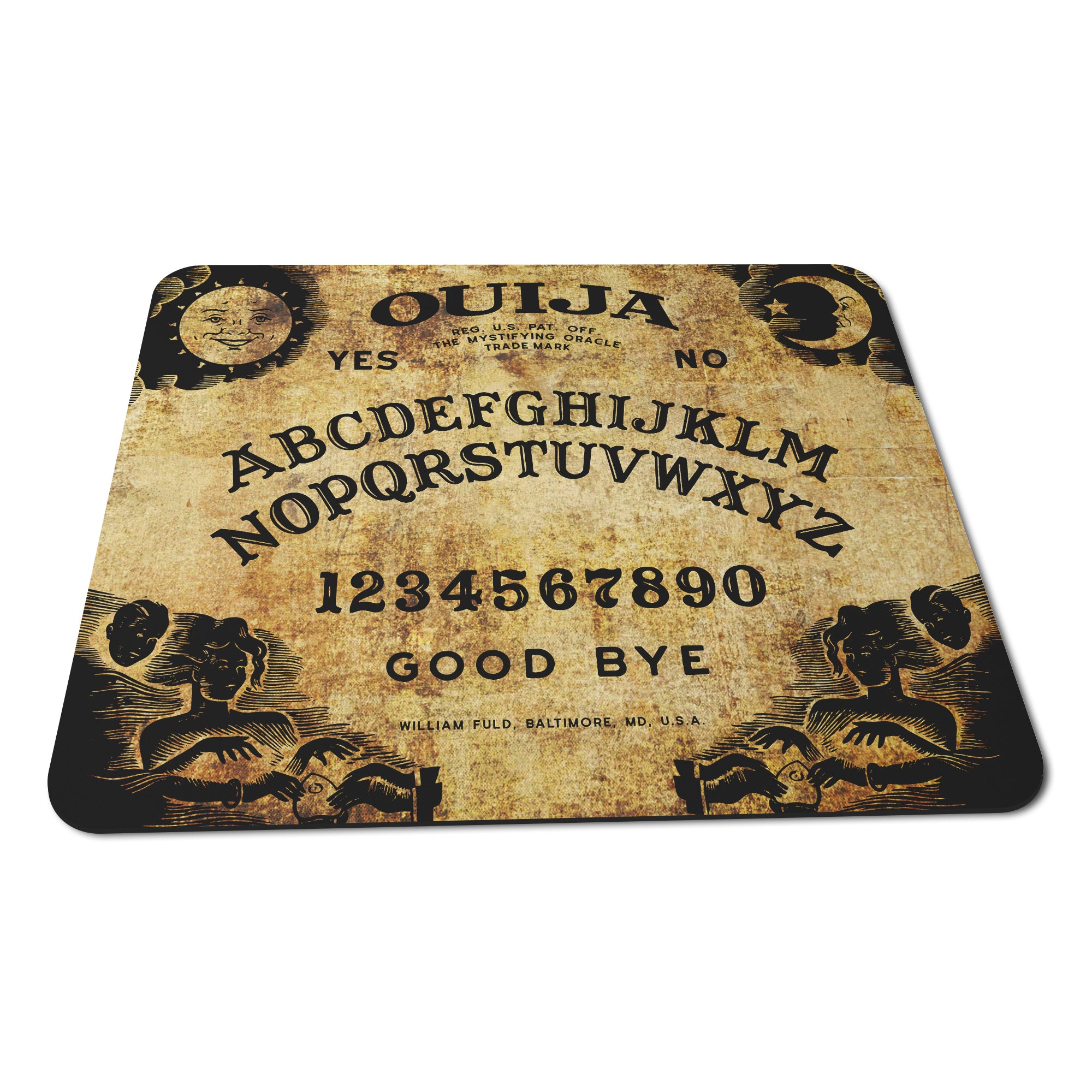 Ouija Board Rubber Non-slip Computer PC Mousemat - Standard